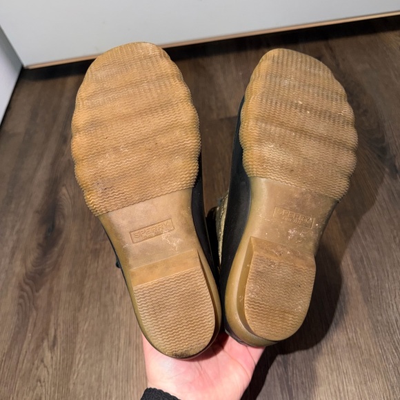 Sperry Black and Olive Winter Boots - Picture 7 of 7